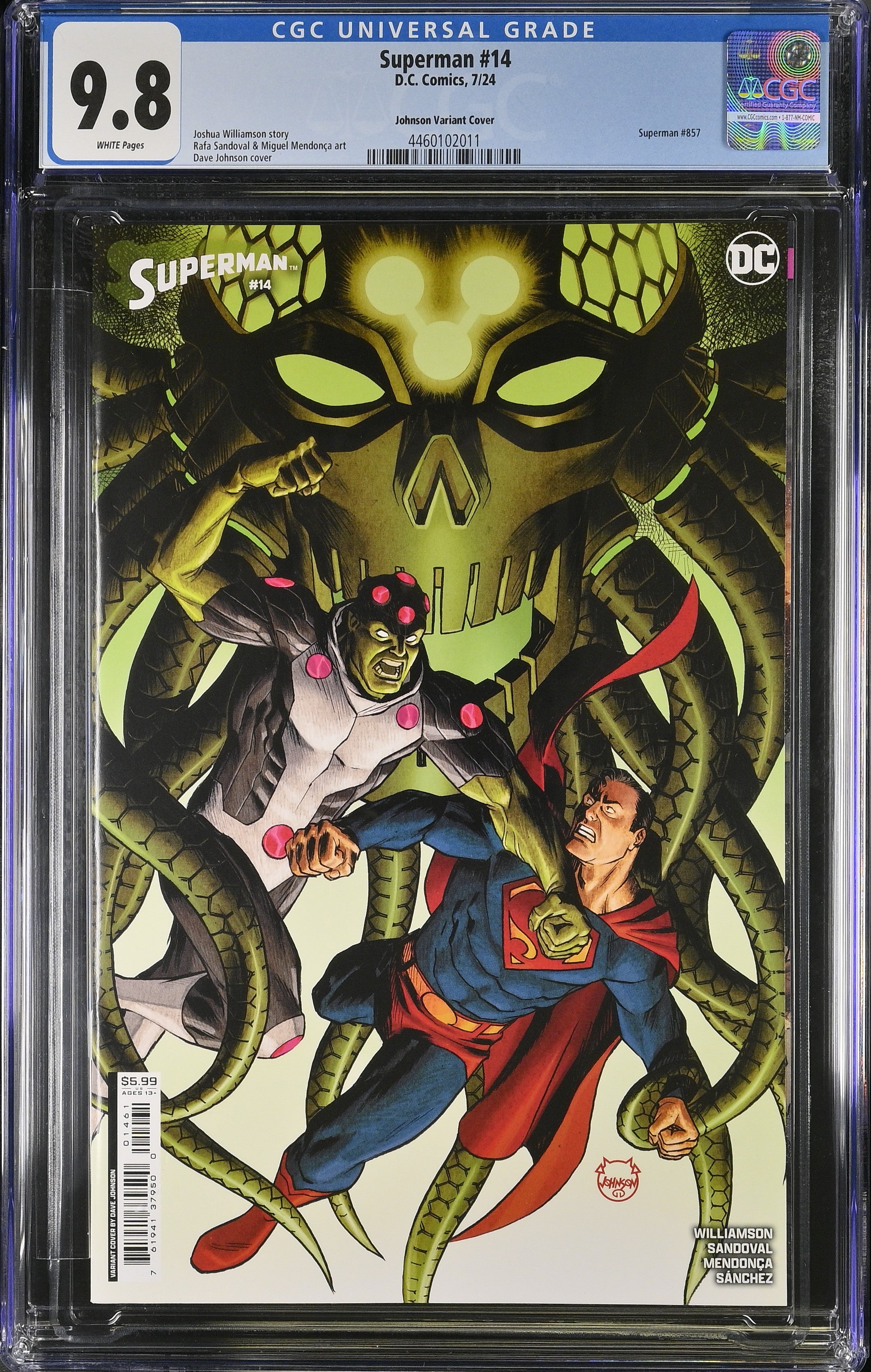 Superman 2024 CGC graded comic