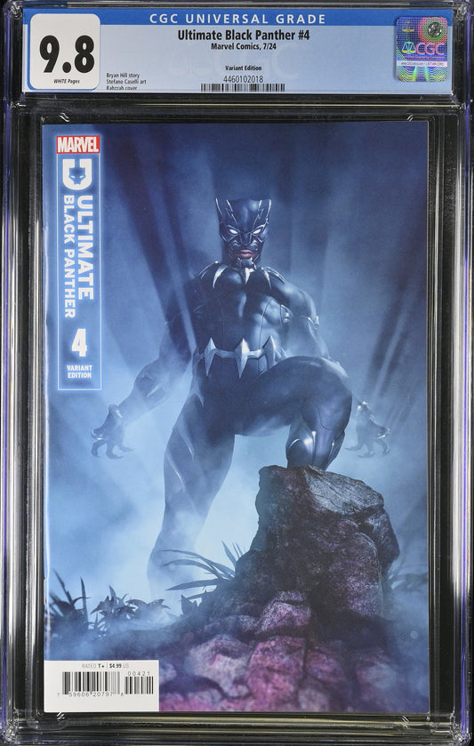 CGC Graded Comics: 9.8 Ultimate Black Panther #4 Variant Cover