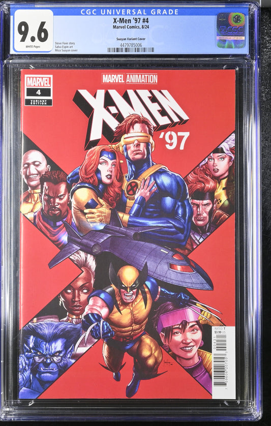 CGC Graded Comics: 9.6 X-Men '97 #4 - Suayan Variant Cover