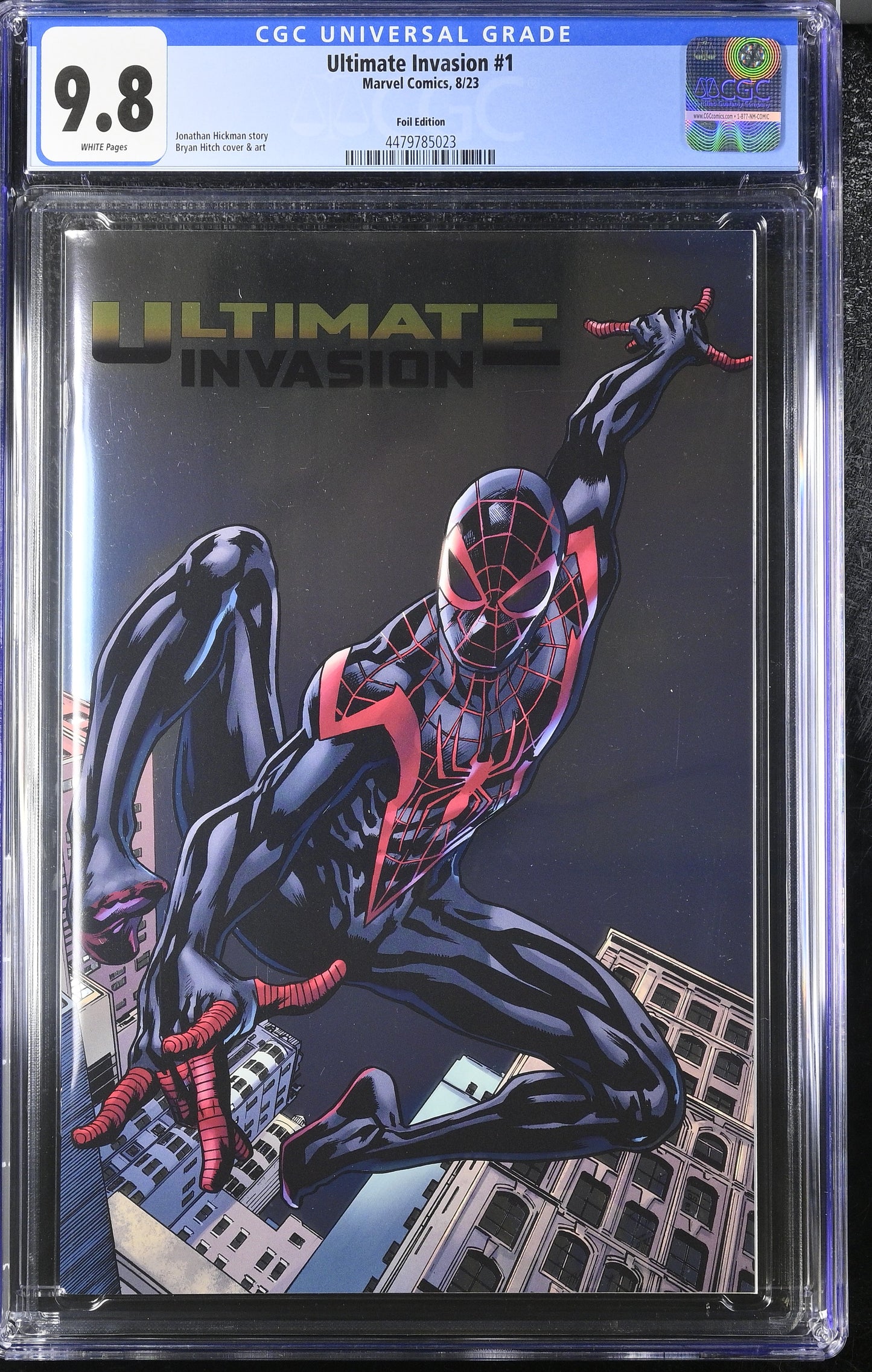 CGC Graded Comics: 9.8 Ultimate Invasion #1 - Foil Edition