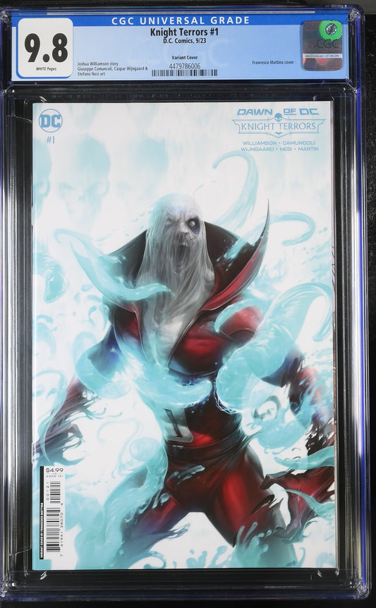 CGC Graded Comics: 9.8 Knight Terrors #1 - Variant Cover