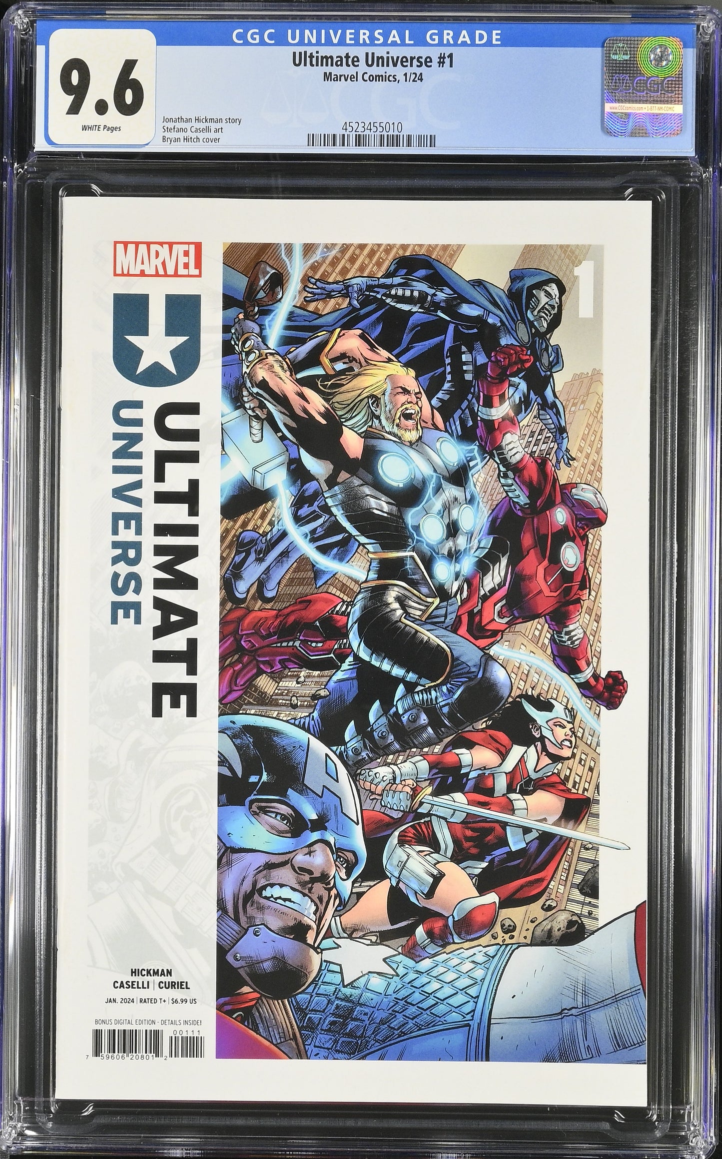 CGC Graded Comics: 9.6 Ultimate Universe - Bryan Hitch cover