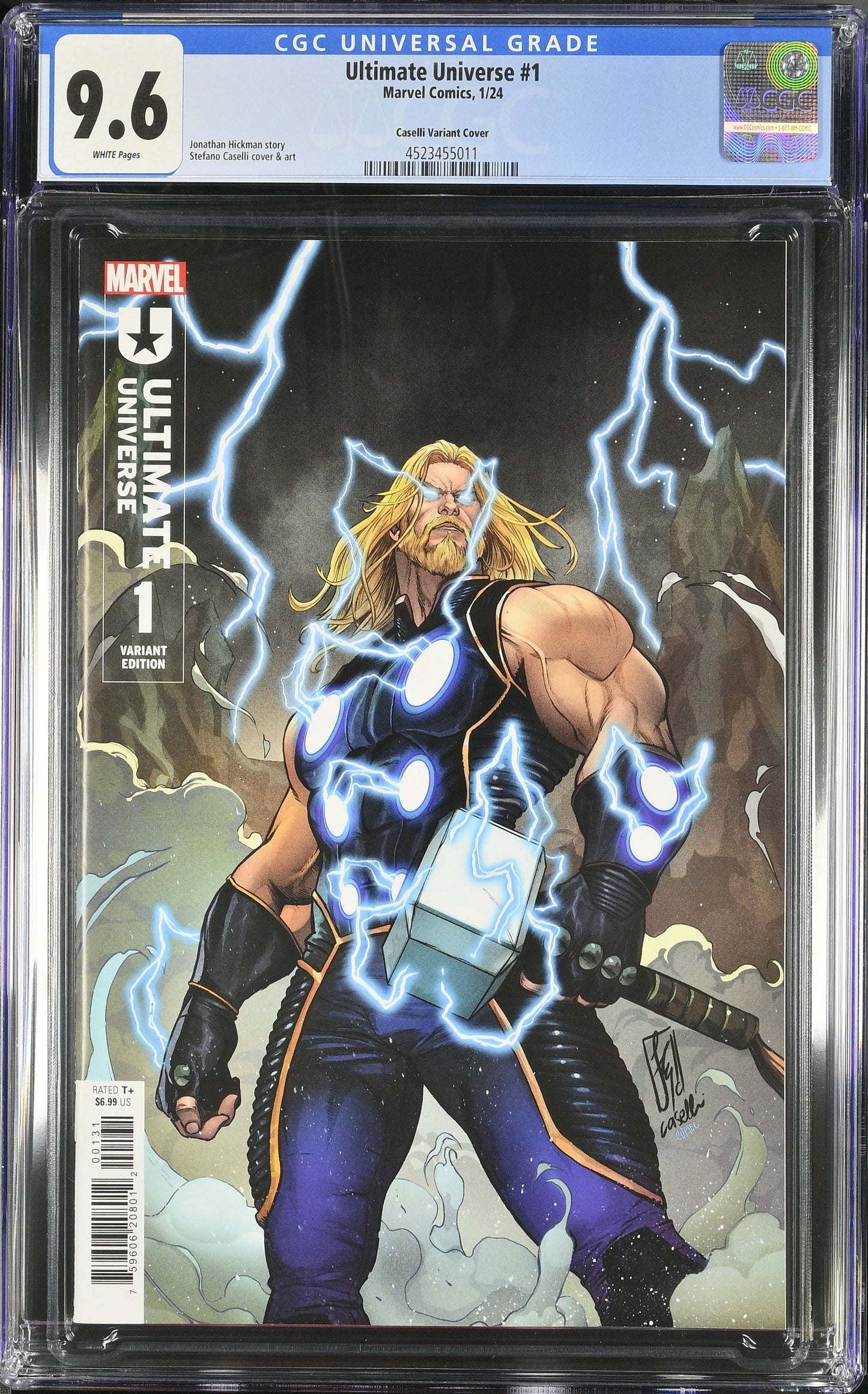 CGC Graded Comics: 9.6 Ultimate Universe - Caselli Variant Cover