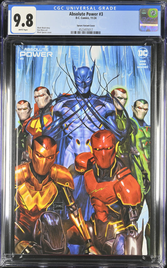 CGC Graded Comics: 9.8 Absolute Power - Mark Spears cover