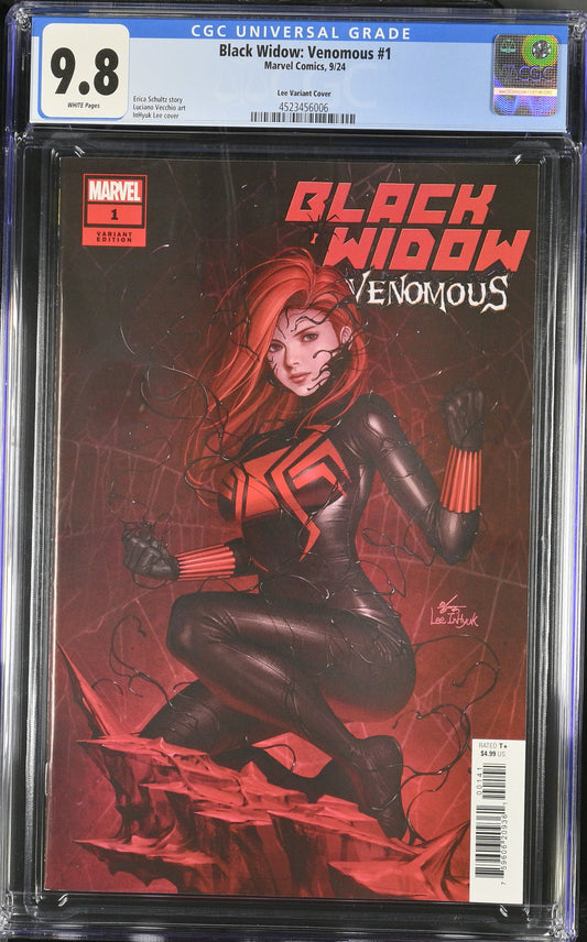 CGC Graded Comics: 9.8 Black Widow: Venomous - InHyuk Lee cover