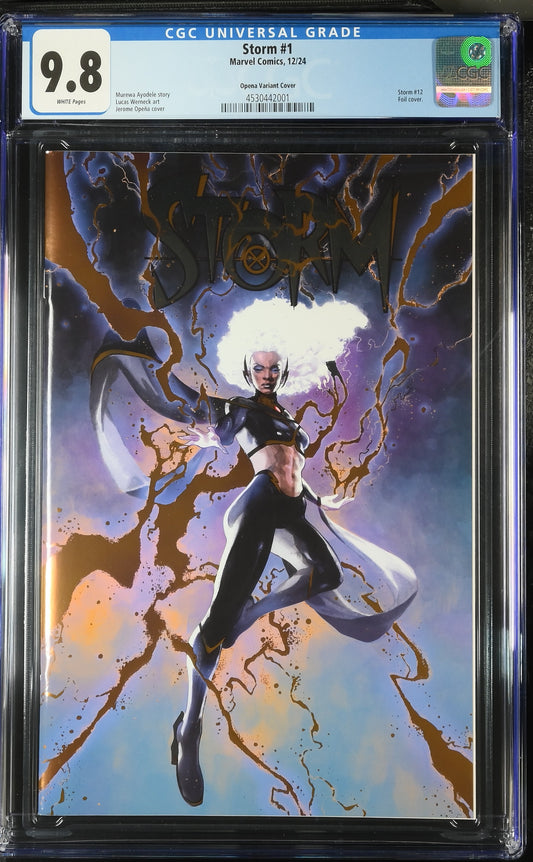 CGC Graded Comics: 9.8 Storm - Opena Variant Cover
