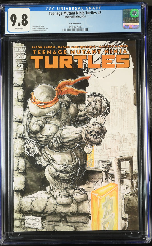 CGC Graded Comics: 9.8 Teenage Mutant Ninja Turtles