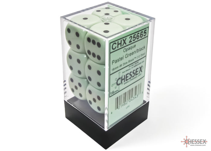 Chessex Dice:  16mm Dice Block (12 dice)