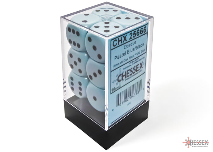 Chessex Dice:  16mm Dice Block (12 dice)