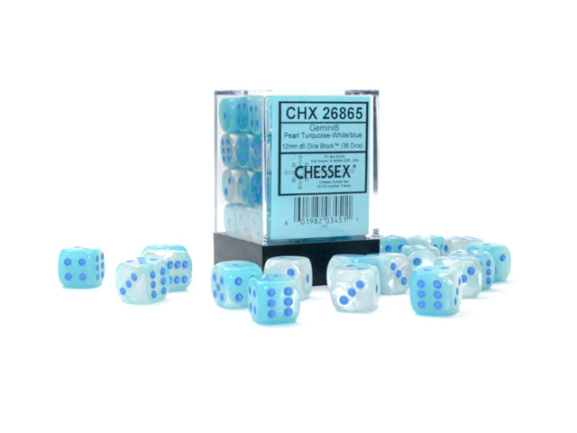 Chessex Dice:  12mm Dice Blocks (36 dice)