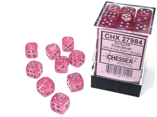 Chessex Dice:  12mm Dice Blocks (36 dice)