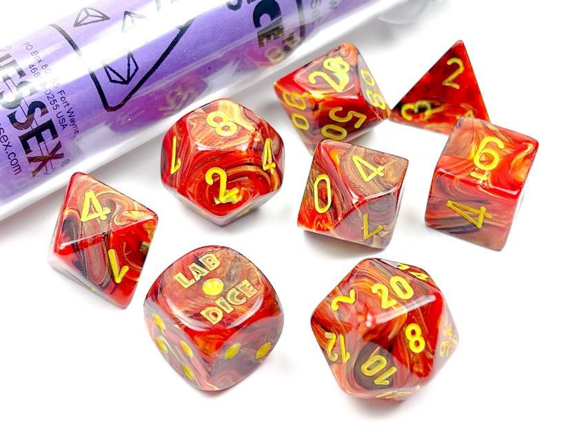 Chessex: Lab Dice Sets - Various Colors