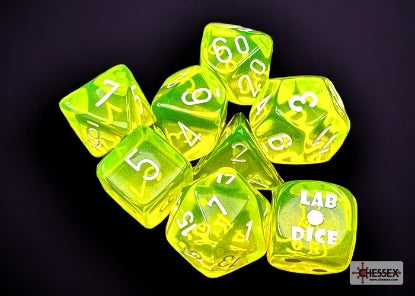 Chessex: Lab Dice Sets - Various Colors