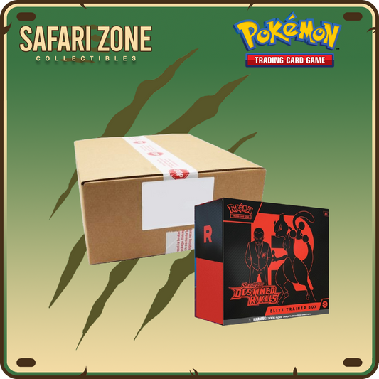 Pokemon: SV10 Destined Rivals - Elite Trainer Box Case