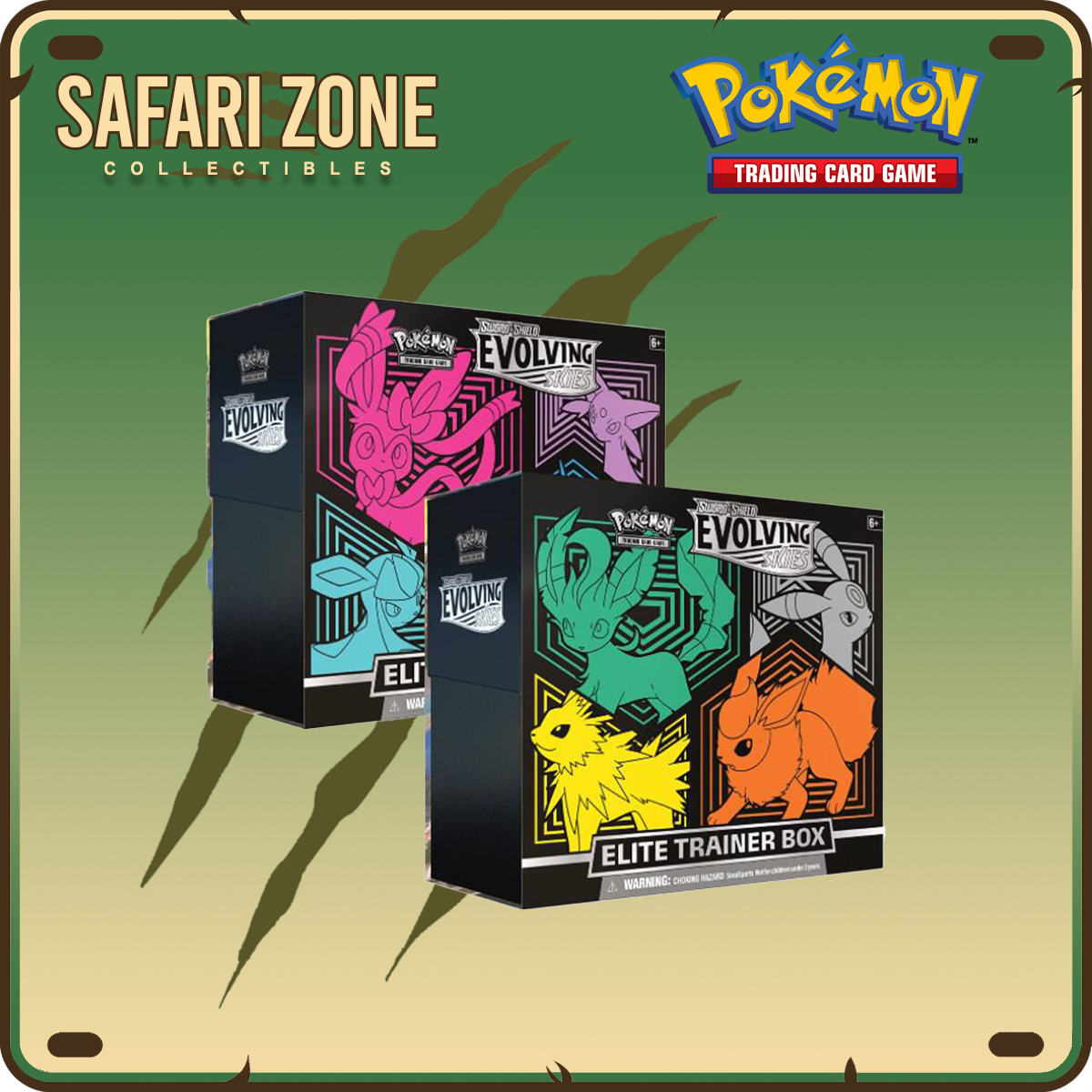 Pokemon: Evolving Skies Elite Trainer Box [Set of 2]