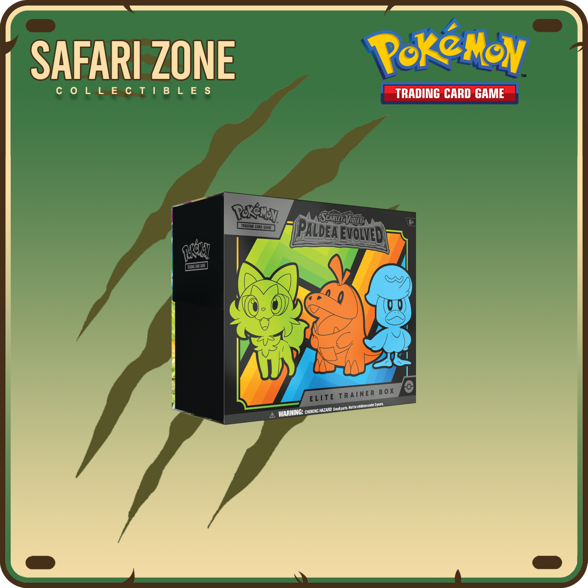 Pokemon TCG: SV02 Paldea Evolved Elite Trainer Box