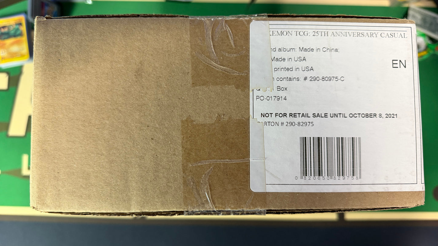 Pokemon TCG:  Celebrations Prime Collection - In Factory Sealed Box