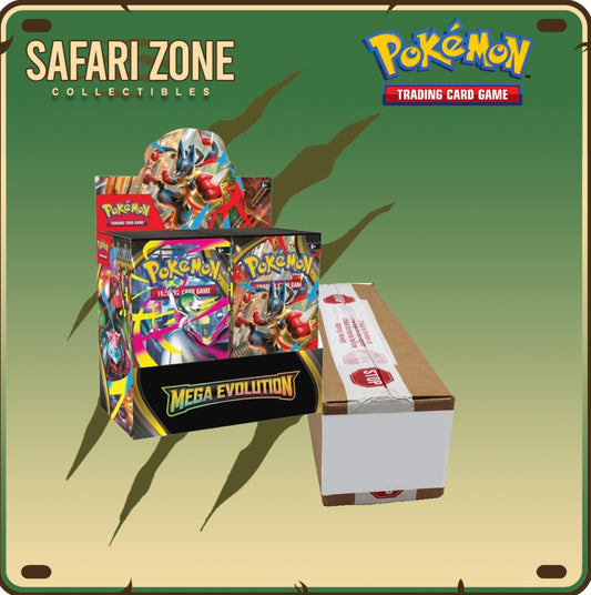 Pokemon TCG: ME01 -  Mega Evolutions Booster Box Case (No Promos)