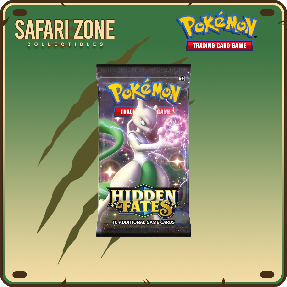 PKMN Loose Pack - Hidden Fates Booster Pack