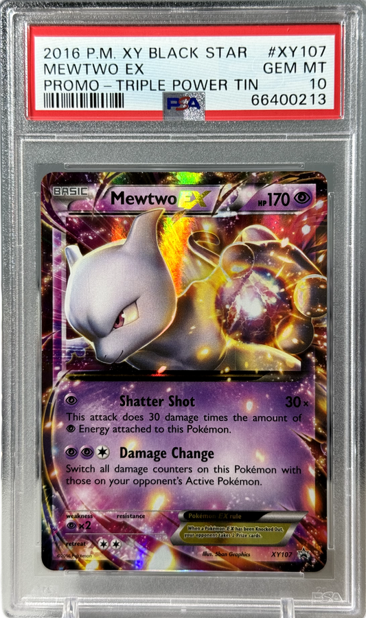 PSA 10 - Mewtwo EX Promo - XY107