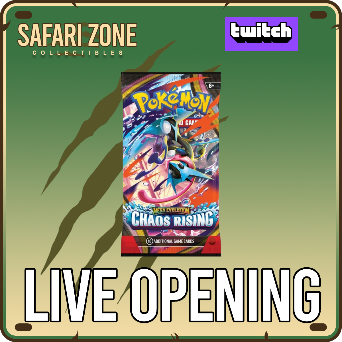 Chaos Rising Booster Pack - Live Opening