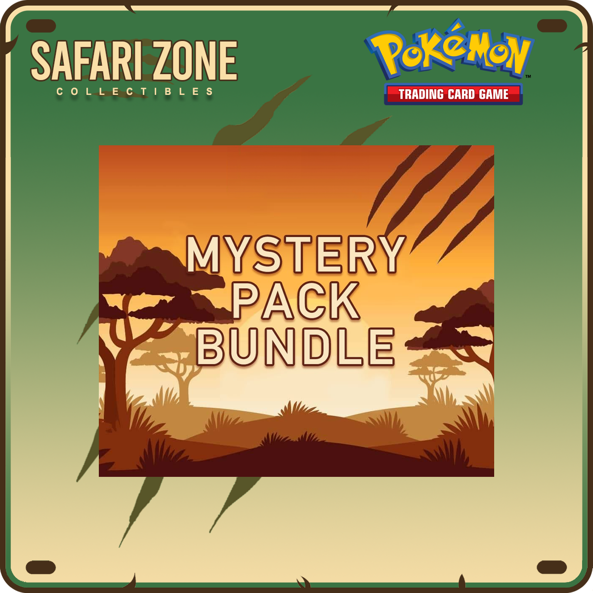 Pokemon: Safari's Booster Pack Mystery Bag