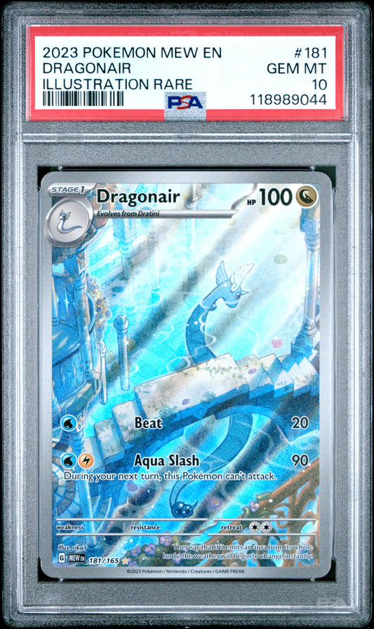PSA 10 - Dragonair 181/165