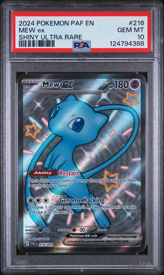 Mew Ex - 216 PSA 10