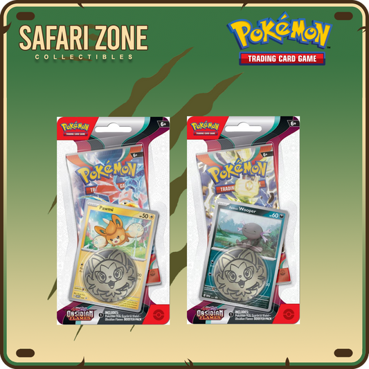 Pokemon TCG: SV03 Obsidian Flames Checklane Blister Set