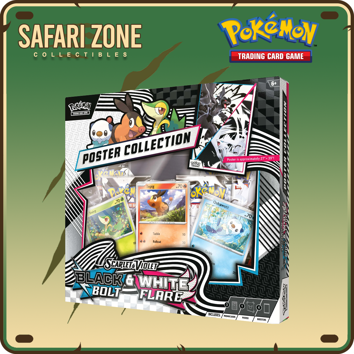 Pokemon: SV10.5 Unova Poster Collection