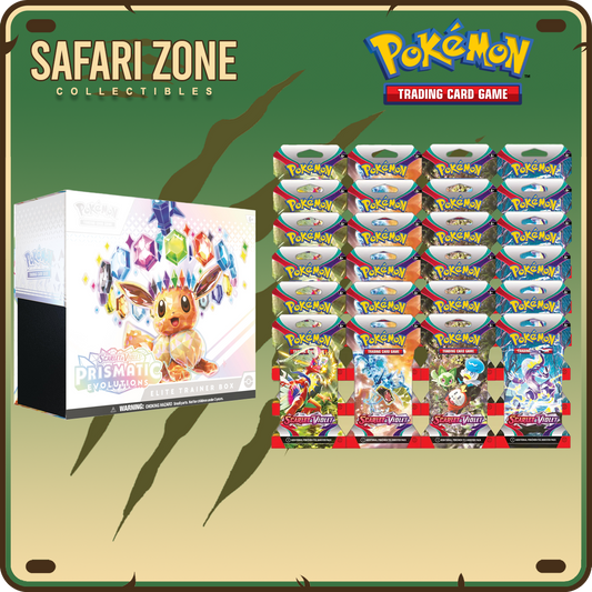 Pokemon: Prismatic ETB & SV01 - 24ct Sleeved Booster Bundle
