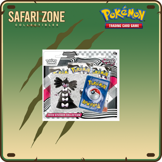 Pokemon: SV10.5 White Flare 3- Pack Tech Blister