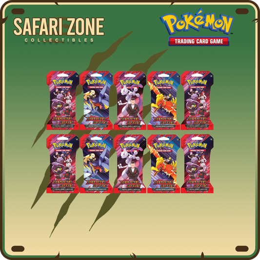 Pokemon: SV10 Destined Rivals Sleeved Booster Pack 10ct Lot