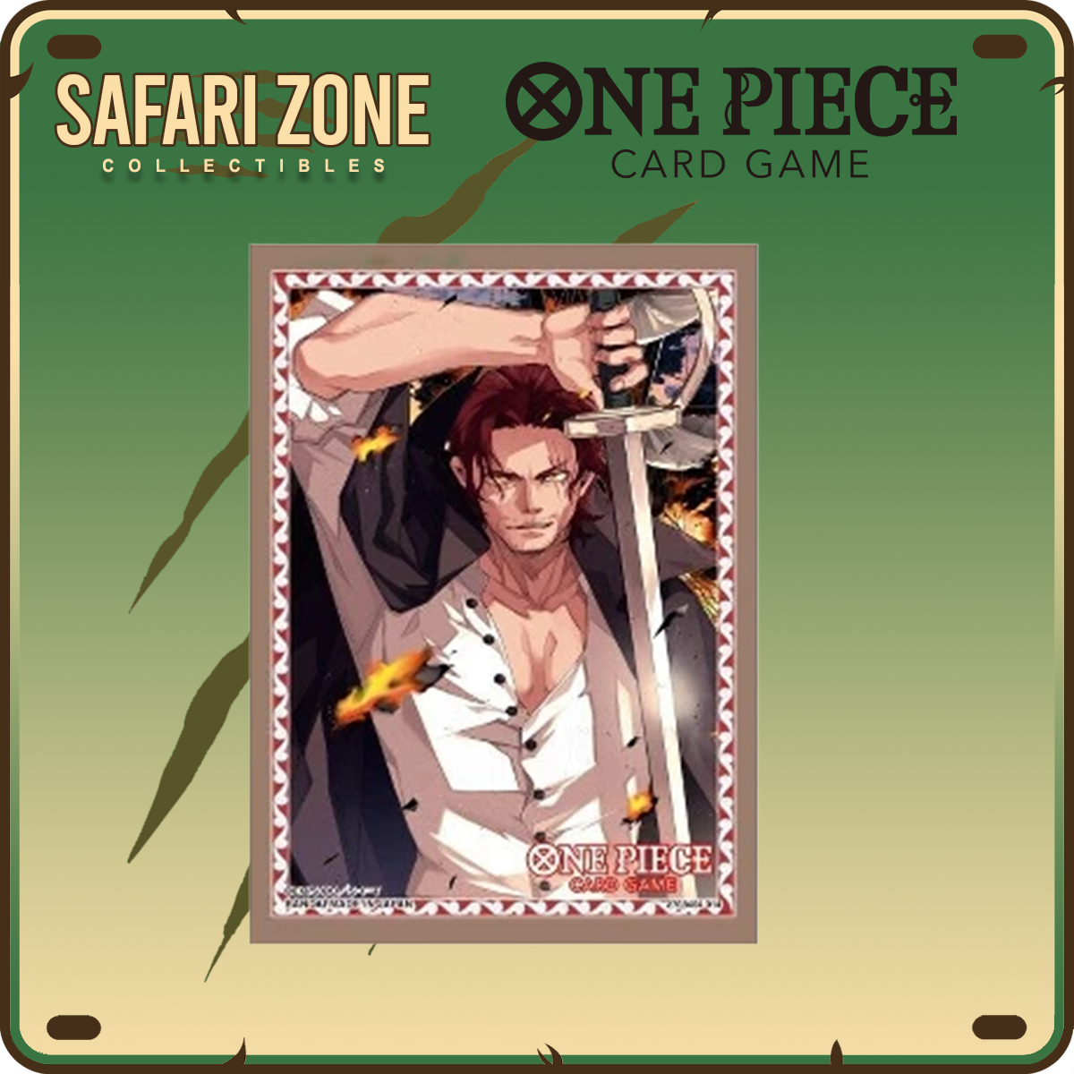 One Piece TCG - Sleeves - Shanks
