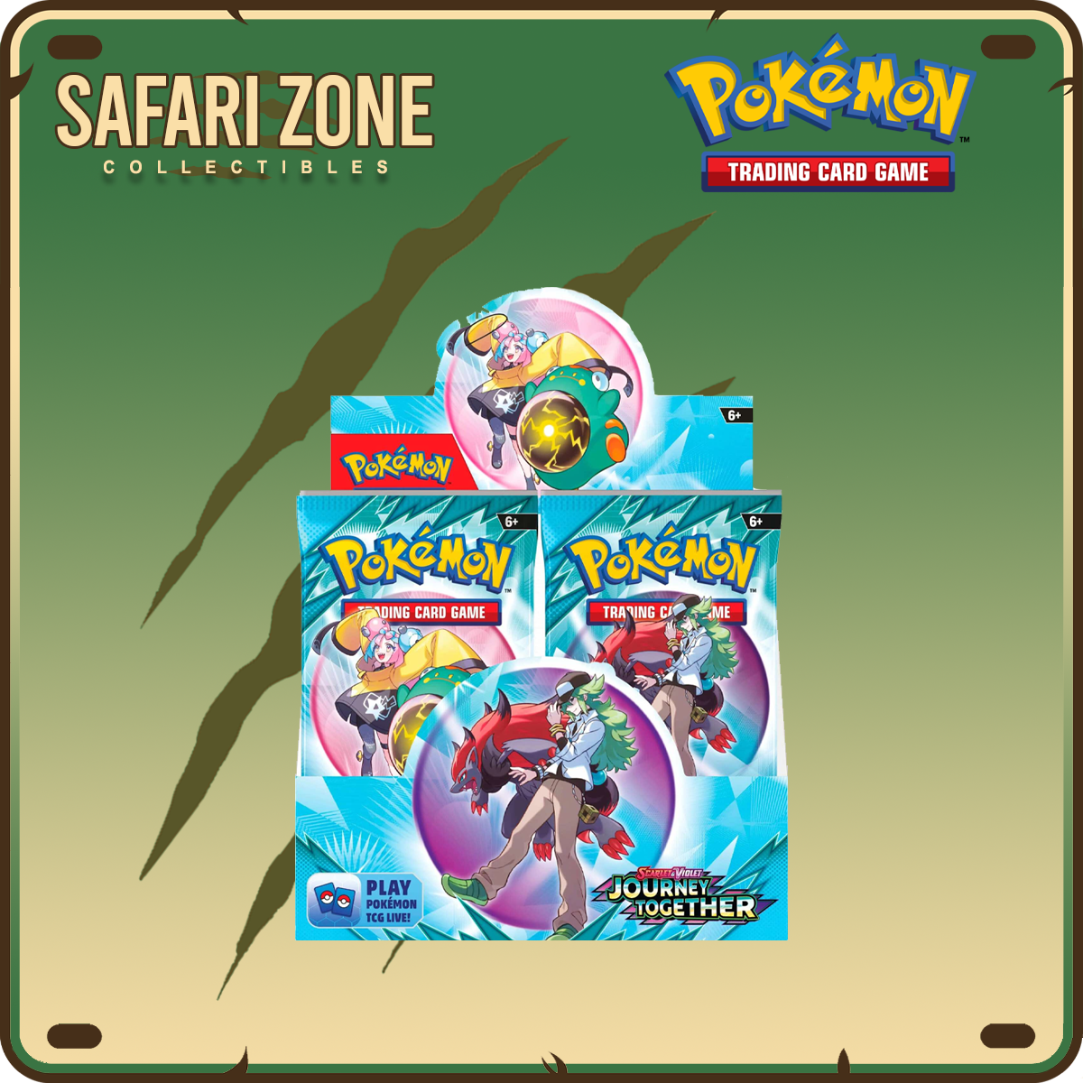 Pokemon: SV09 Journey Together Booster Box - Enhanced