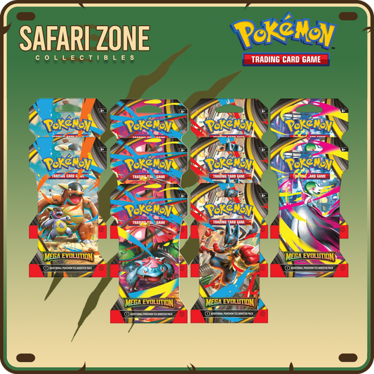 Pokemon: Mega Evolutions Sleeved Booster 10ct Bundle