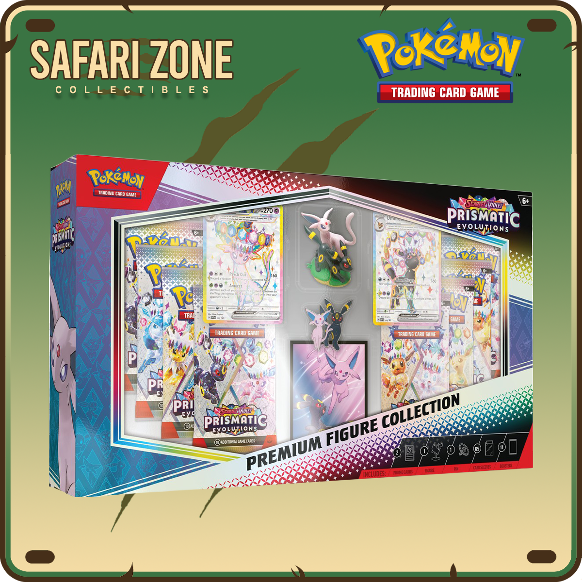 Pokemon: Prismatic Evolutions Premium Figure Box