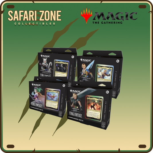Magic: the Gathering -  Final Fantasy Commander Deck Display