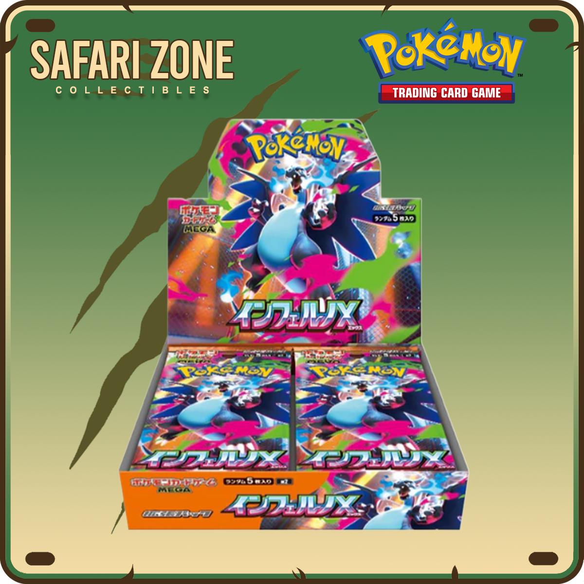 Pokemon: Japanese Inferno X Booster Box