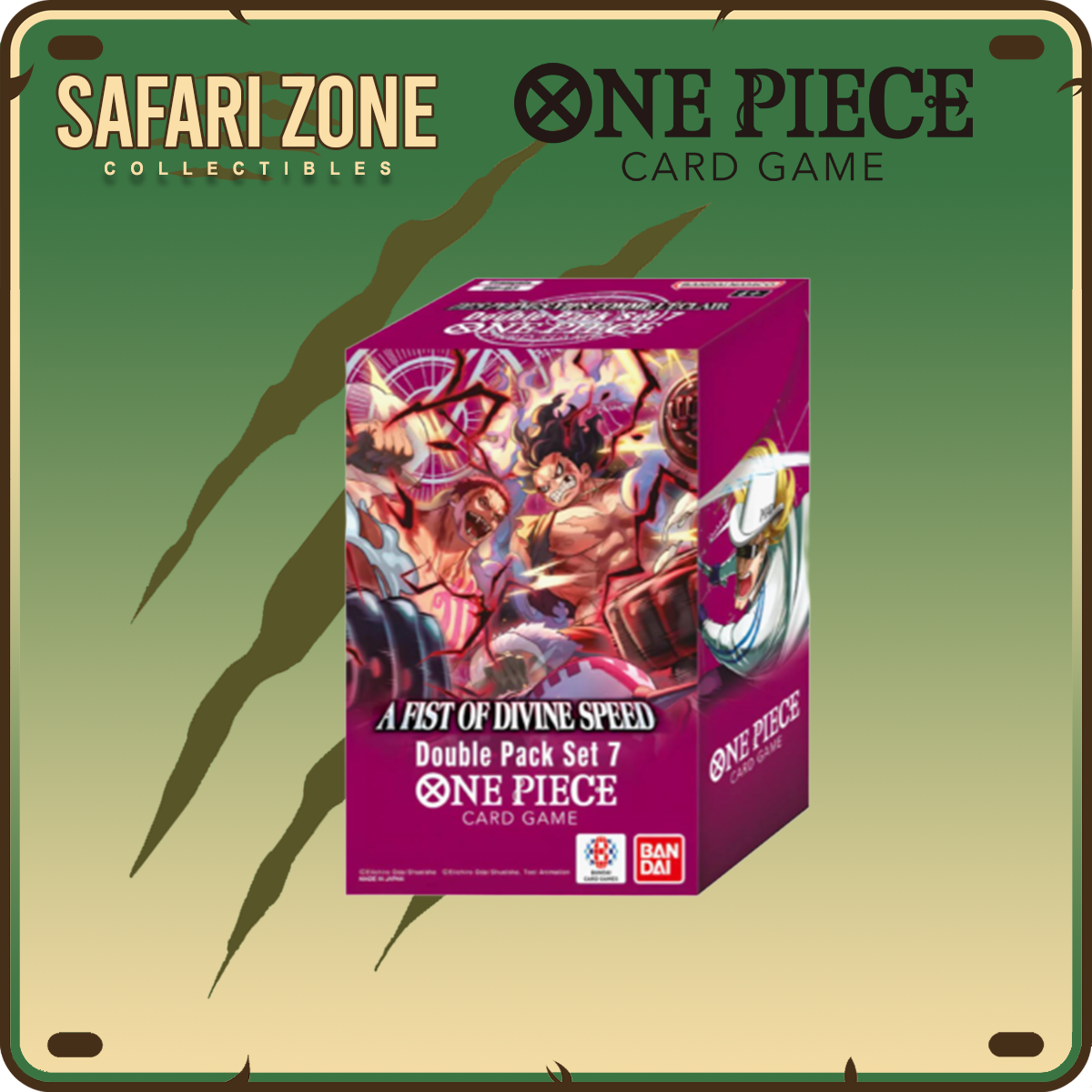 One Piece TCG: Double Pack Set Volume 7 - A Fist of Divine Speed