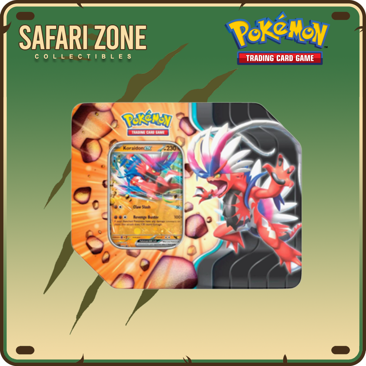 Pokemon TCG: Slashing Legends Tin [Koraidon ex]