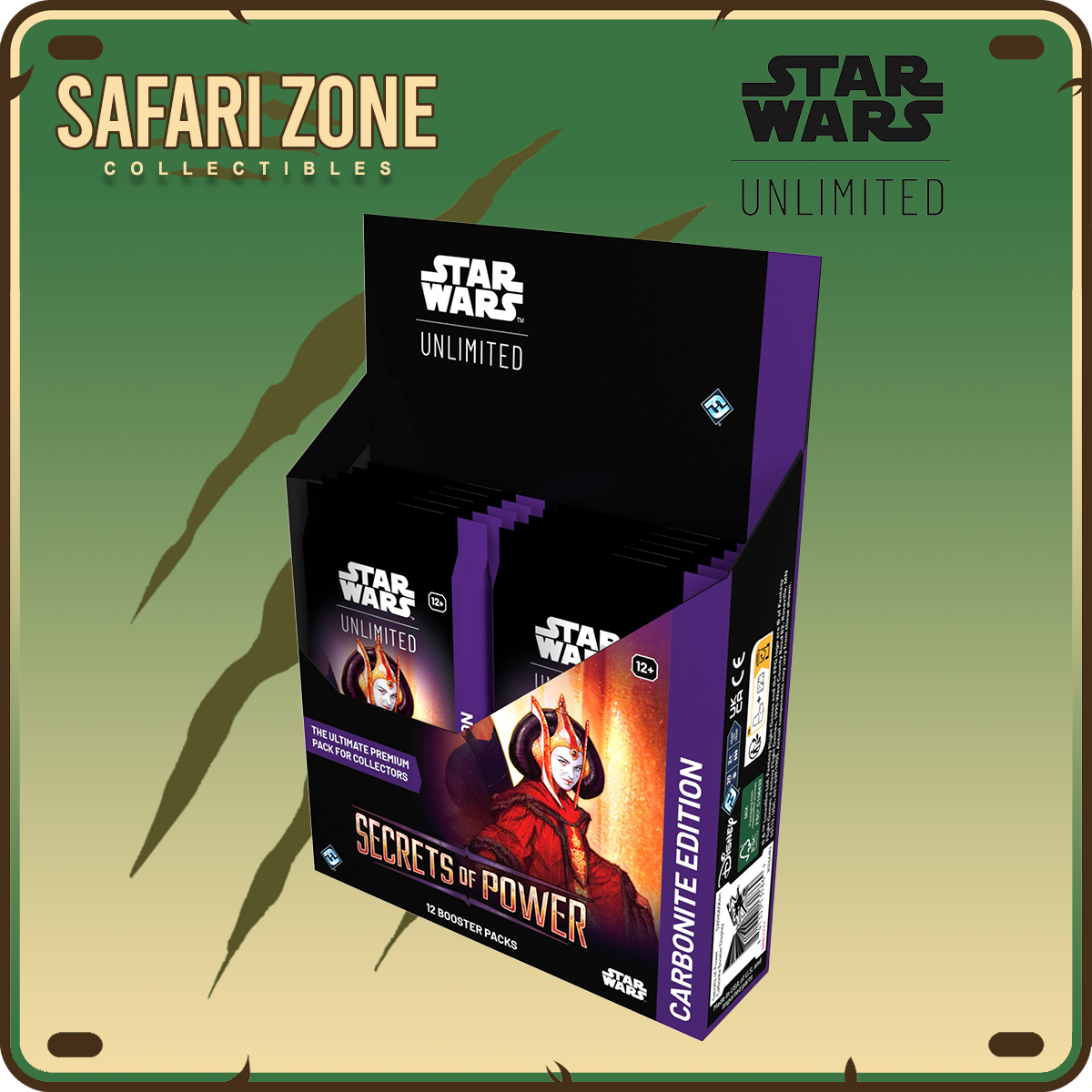 Star Wars TCG: Unlimited - Secrets of Power Carbonite Box