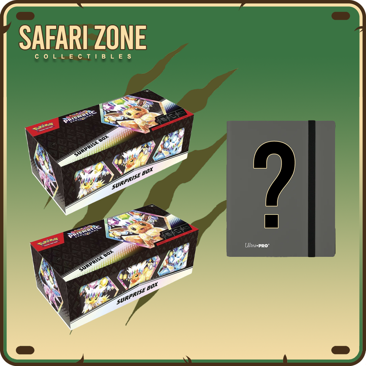 Pokemon: Two Surprise Boxes & Binder Bundle