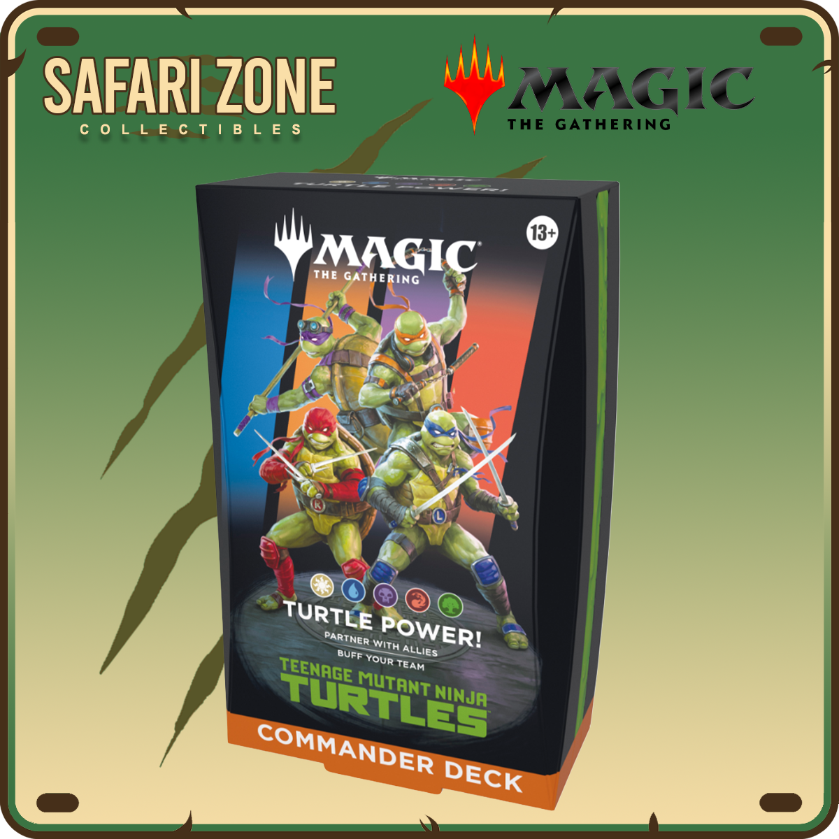 Magic: The Gathering - Teenage Mutant Ninja Turtles Commander Deck (Preorder)