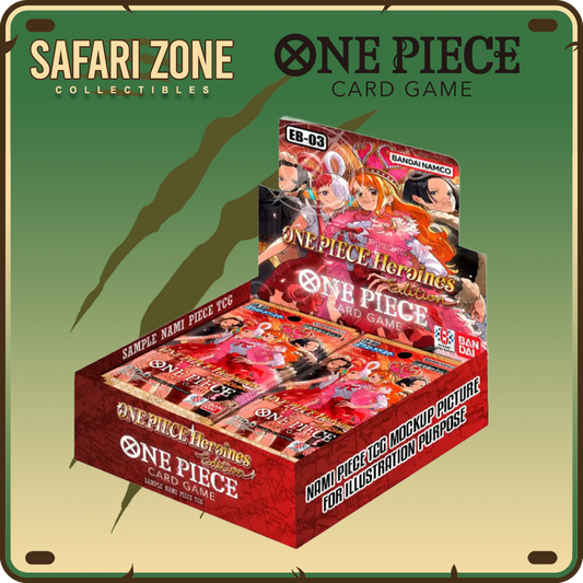 One Piece TCG: (EB-03) Heroines Edition Booster Box (One Box Limit)