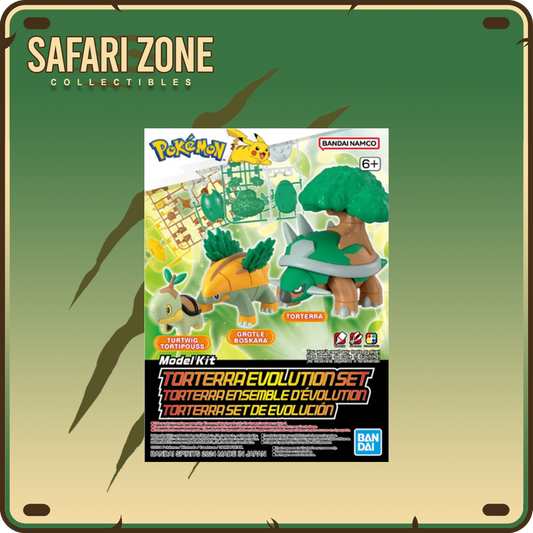 Pokemon: Model Kit Quick!! Torterra Evolutions