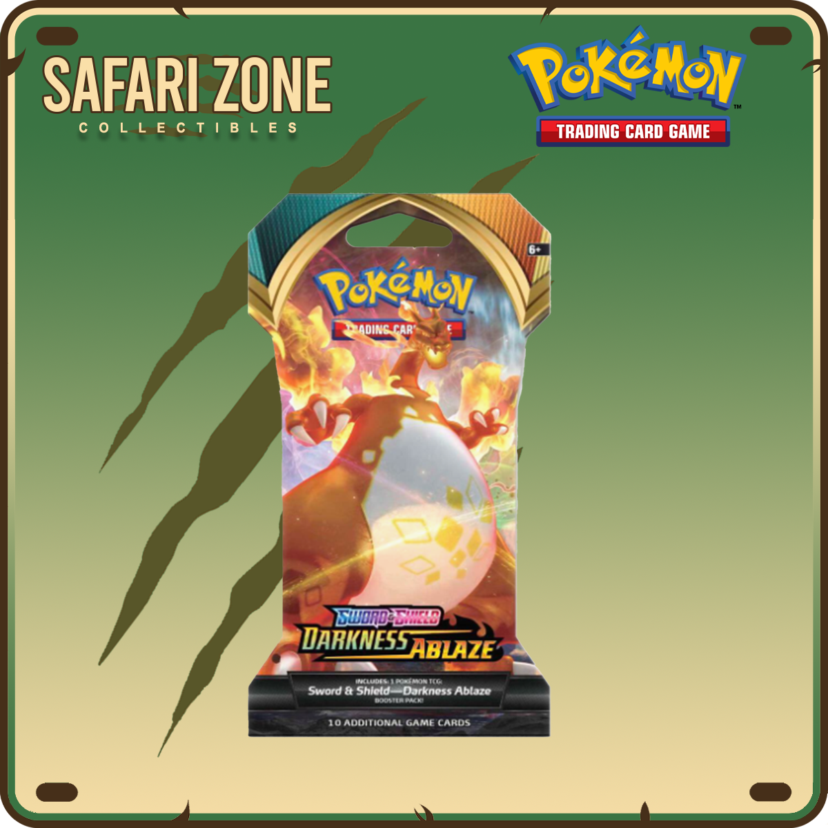 PKMN Sleeved Pack - Darkness Ablaze Sleeved Booster Pack