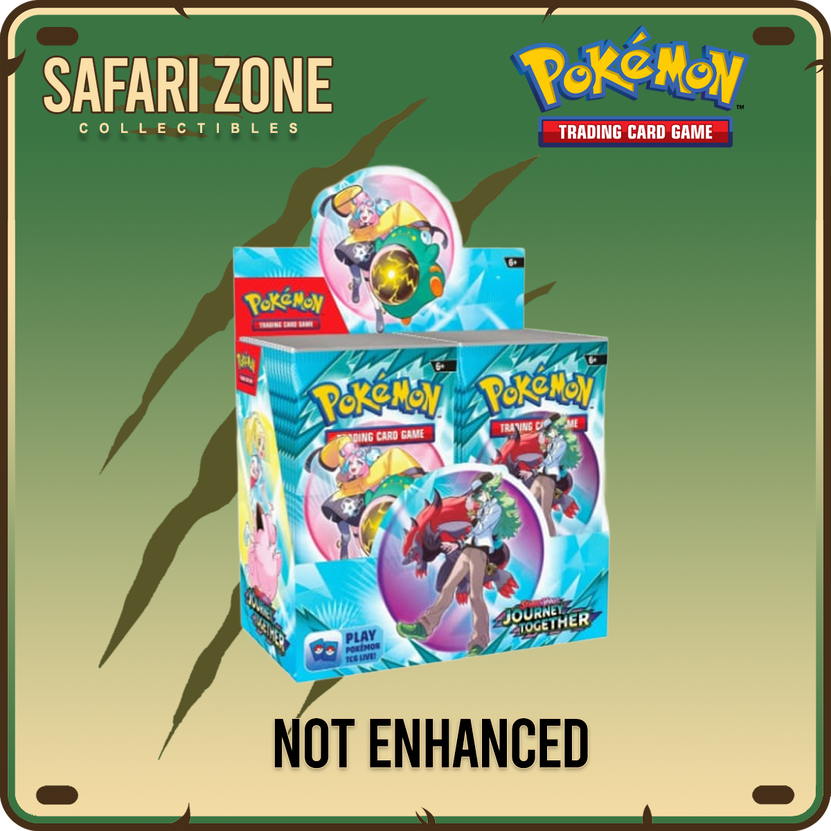 Pokemon: SV09 Journey Together Booster Box - NOT Enhanced // NO PROMO