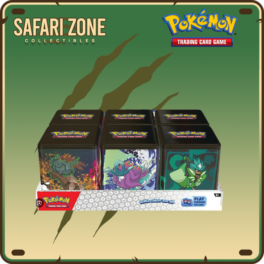 Pokemon TCG: 2025 Q1 Stacking Tins Display