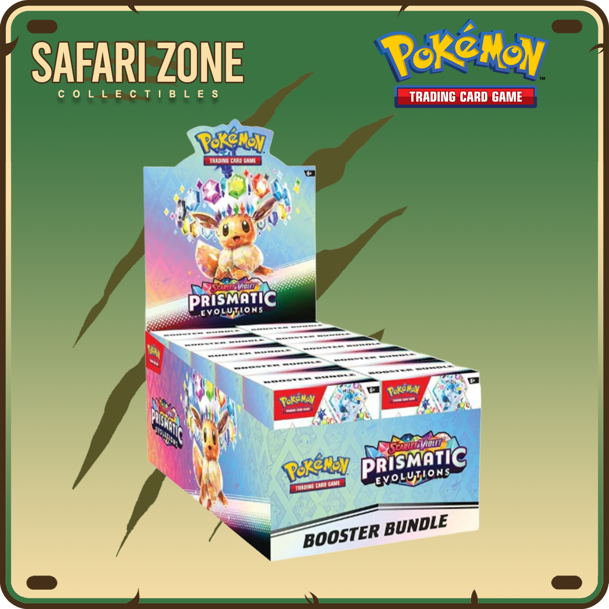 Pokemon: SV8.5 Prismatic Evolutions - Booster Bundle Display Pokemon: SV8.5 Prismatic Evolutions - Booster Bundle Display
